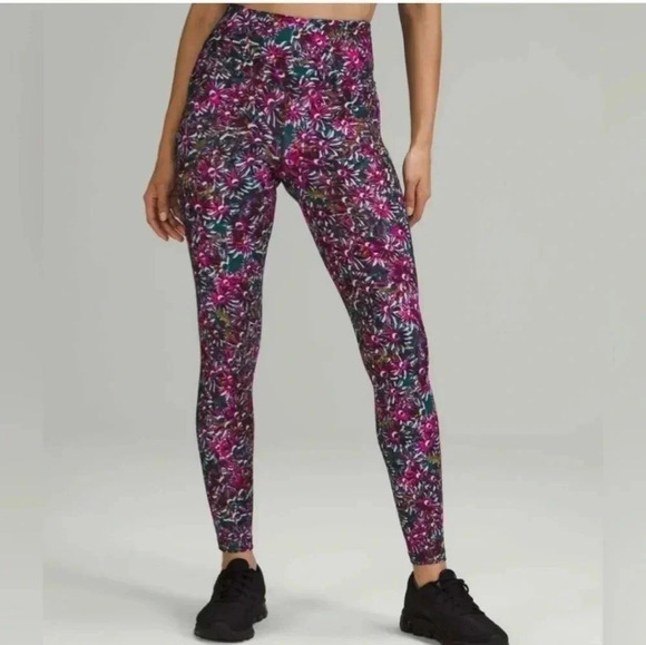 Lululemon Base Pace High-Rise Breathable Tech Fleece Full Length 28" Tight(2) - Picture 1 of 11